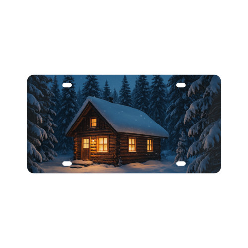 Winter Wonderland Magic - License Plate