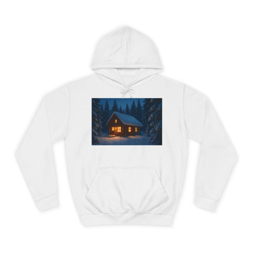 Winter Wonderland Magic - Unisex College Hoodie