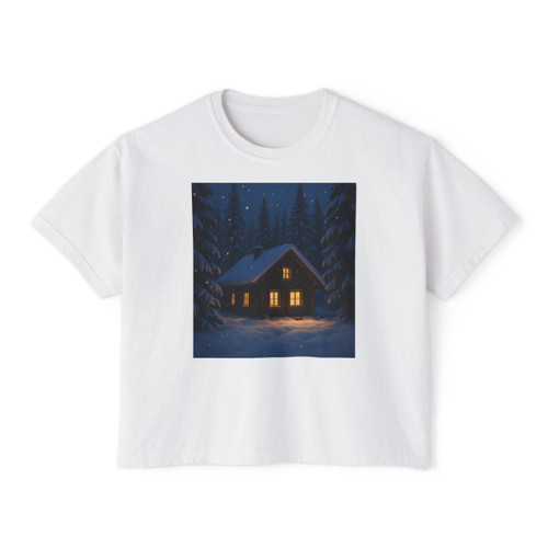 Winter Wonderland Magic - Women's Boxy Tee