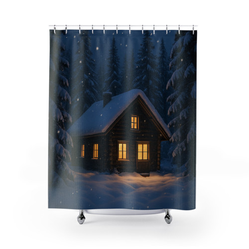 Winter Wonderland Magic - Shower Curtains