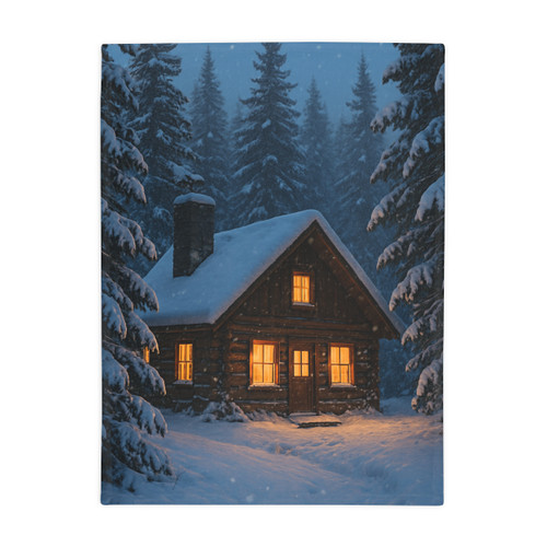 Winter Wonderland Magic - Plush Fleece Blanket