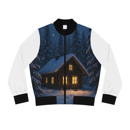 Winter Wonderland Magic - Women's Bomber Jacket (AOP)