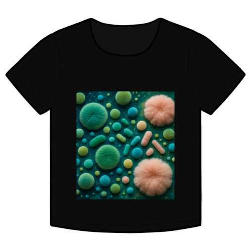 Microbial Galaxy - Organic Rib Baby Tee