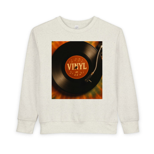 Groovy Vinyl Vibes - Toddler Sweatshirt