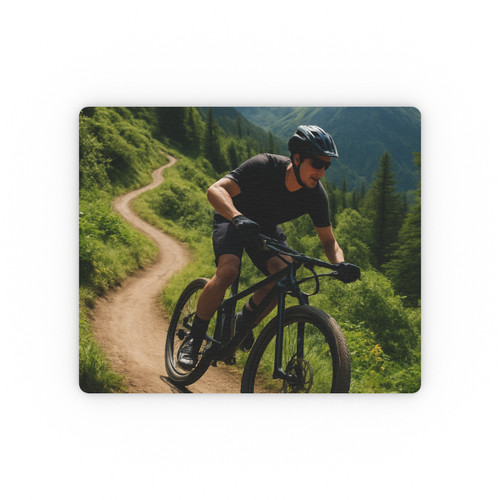 Pedal Power Journey - Rectangular Mouse Pad