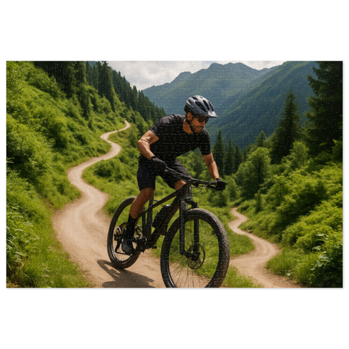 Pedal Power Journey - Jigsaw Puzzle with Tin