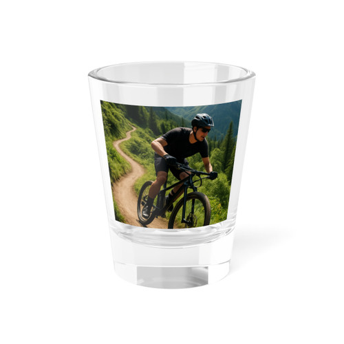 Pedal Power Journey - Shot Glass, 1.5oz