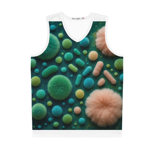 Microbial Galaxy - Basketball Jersey (AOP)