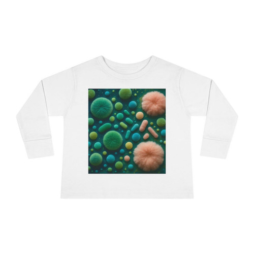 Microbial Galaxy - Toddler Long Sleeve Tee