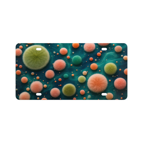 Microbial Galaxy - License Plate