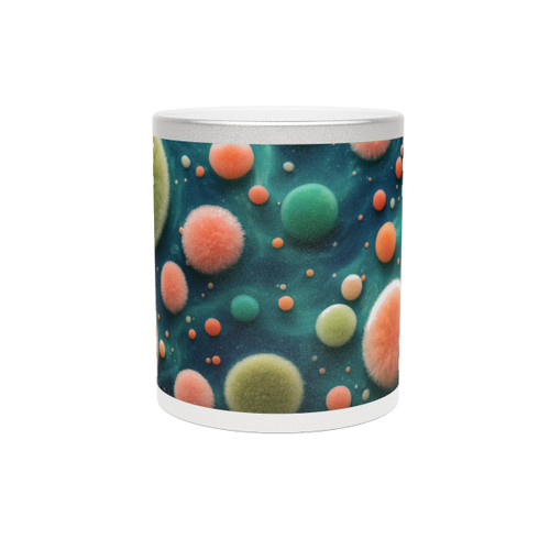 Microbial Galaxy - Metallic Mug (Silver\Gold)