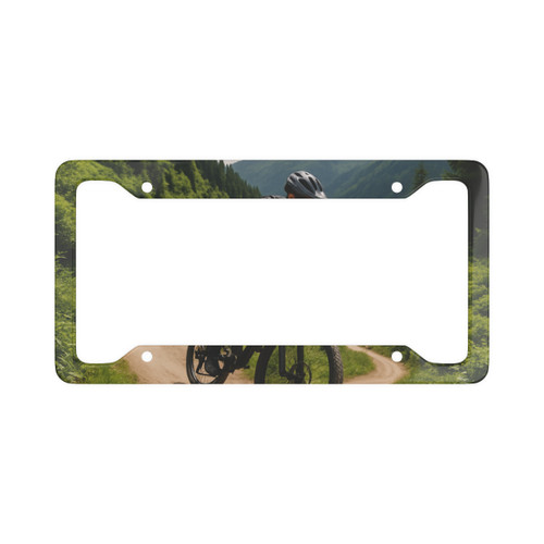 Pedal Power Journey - License Plate Frame