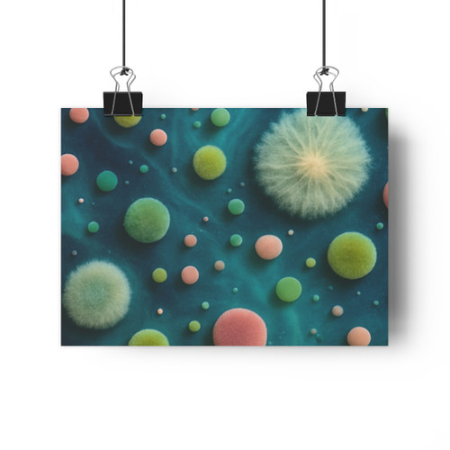 Microbial Galaxy - Giclée Art Print 