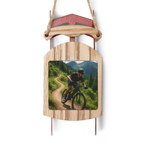 Pedal Power Journey - Sled Ornaments