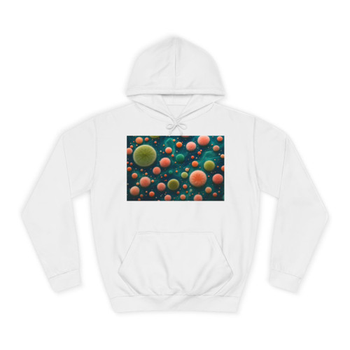 Microbial Galaxy - Unisex College Hoodie
