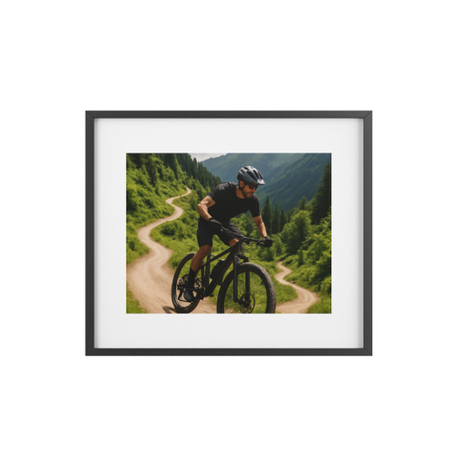 Pedal Power Journey - Framed Posters, Matte