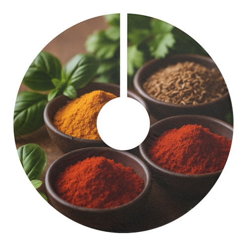 Savory Spice Journey - Christmas Tree Skirts