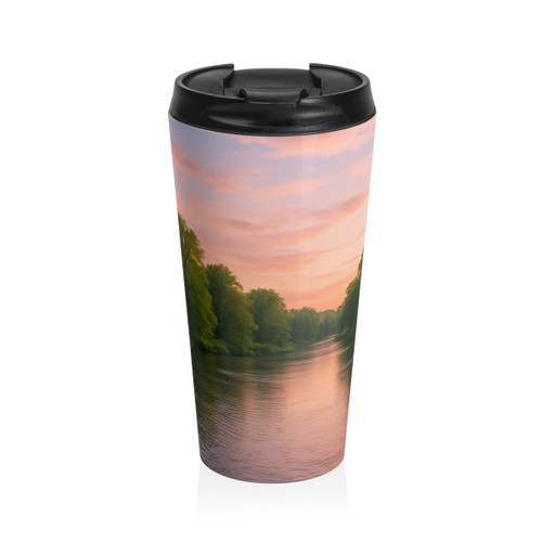 Nature's Grateful Embrace - Stainless Steel Travel Mug