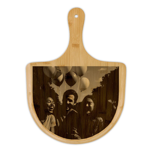 Joyful Connections - Bamboo Pizza Board (Engraving)
