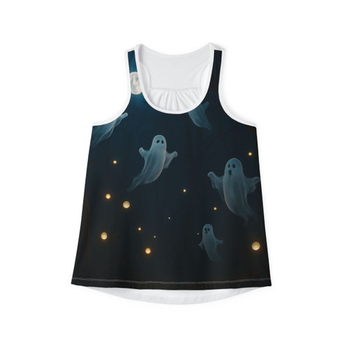 Spooky Forest Night - Women's Tank Top (AOP)