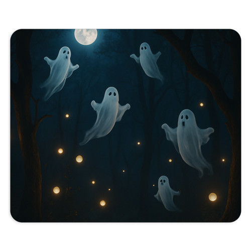 Spooky Forest Night - Mouse Pad 