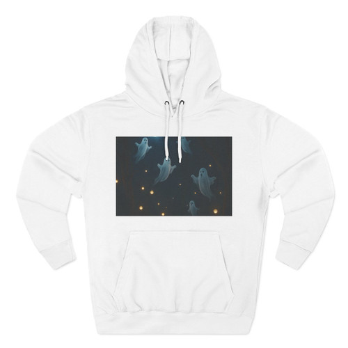 Spooky Forest Night - Three-Panel Fleece Hoodie