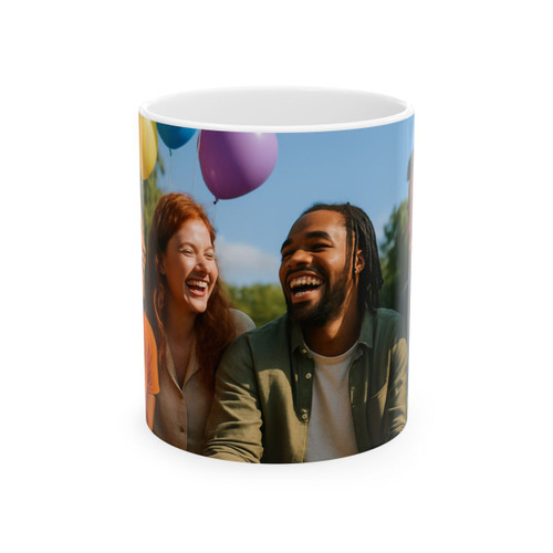 Joyful Connections - Ceramic Mug, (11oz, 15oz)