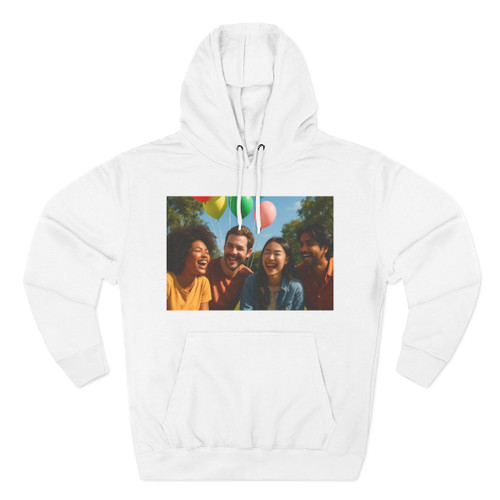 Joyful Connections - Three-Panel Fleece Hoodie