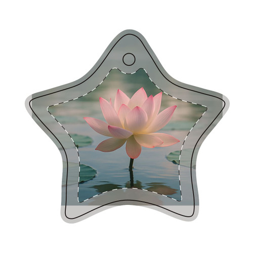 Serene Lotus Bliss - Decorative Ornament
