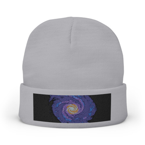 Galactic Mirage - Knit Beanie (Embroidery)