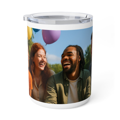 Joyful Connections - Insulated Coffee Mug, 10oz 