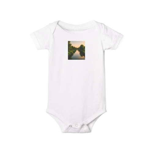 Serene River Valley - Infant Jersey One Piece