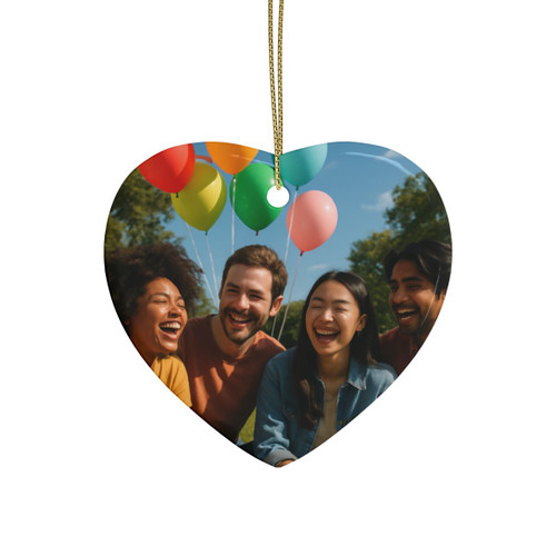 Joyful Connections - Ceramic Ornaments (1pcs, 5pcs, 10pcs, 20pcs)