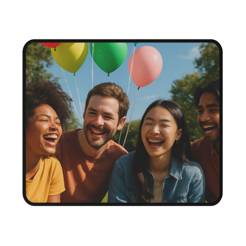 Joyful Connections - Non-Slip Gaming Mouse Pad
