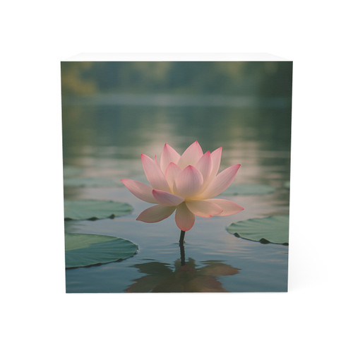 Serene Lotus Bliss - Note Cube