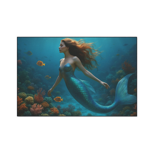 Ethereal Ocean Dance - Heavy Duty Floor Mat