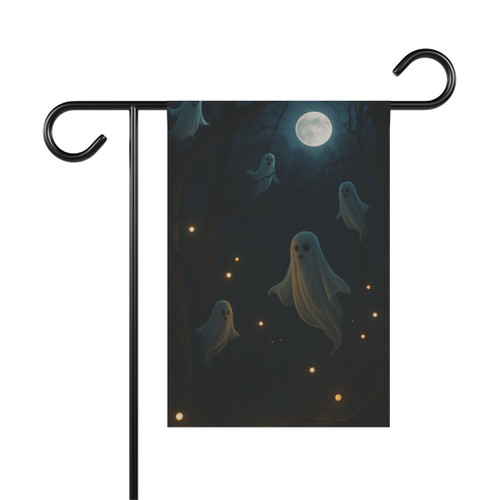 Spooky Forest Night - Garden & House Banner