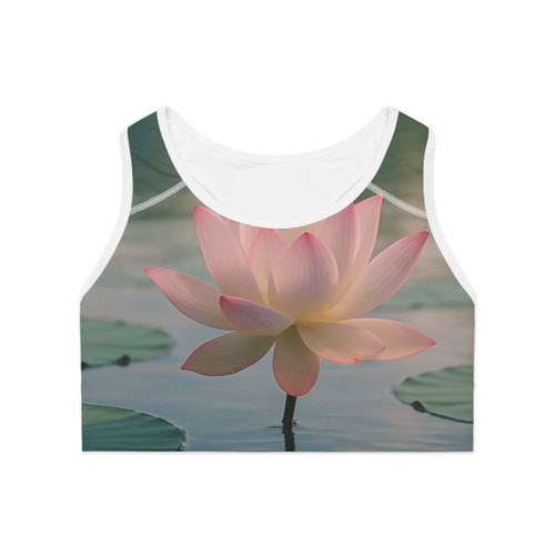 Serene Lotus Bliss - Sports Bra (AOP)