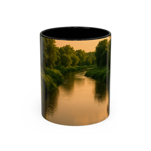 Serene River Valley - Accent Coffee Mug (11, 15oz)