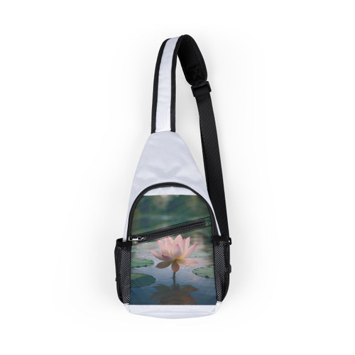 Serene Lotus Bliss - Chest Bag (AOP)