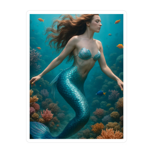 Ethereal Ocean Dance - Kiss-Cut Vinyl Decals