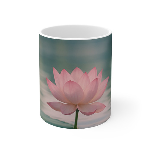 Serene Lotus Bliss - Mug 11oz