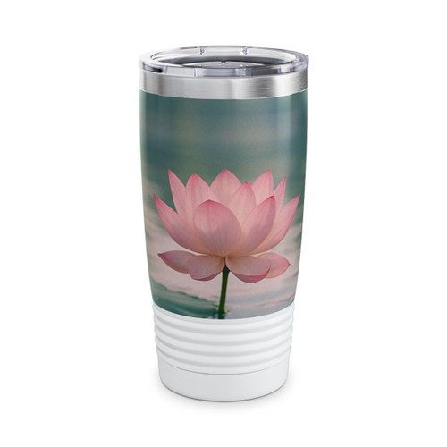 Serene Lotus Bliss - Ringneck Tumbler, 20oz