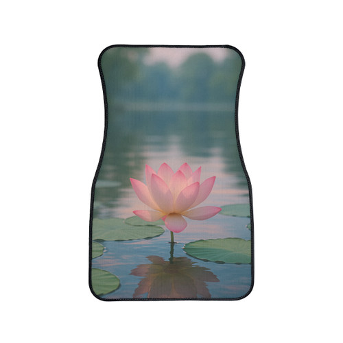 Serene Lotus Bliss - Car Floor Mats, 1pc
