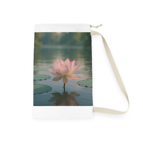 Serene Lotus Bliss - Laundry Bag