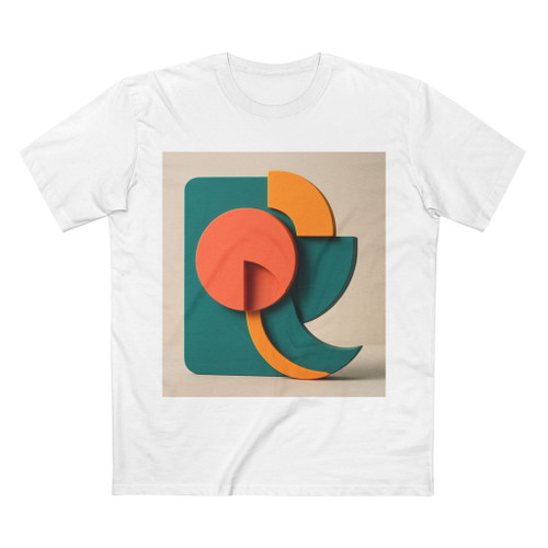 Geometric Cascade - Adult Staple Tee