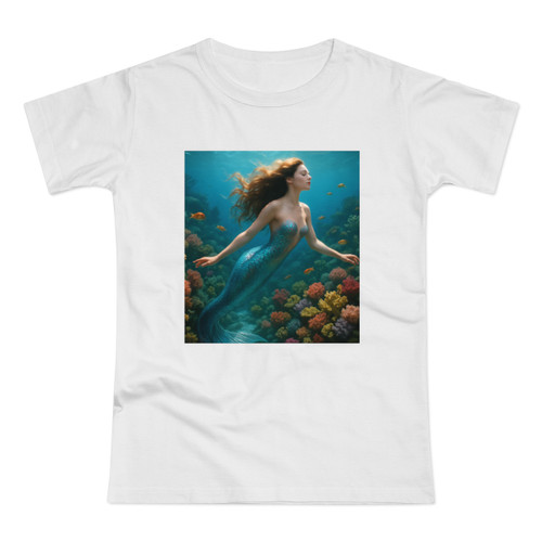 Ethereal Ocean Dance - Single Jersey Women's T-shirt
