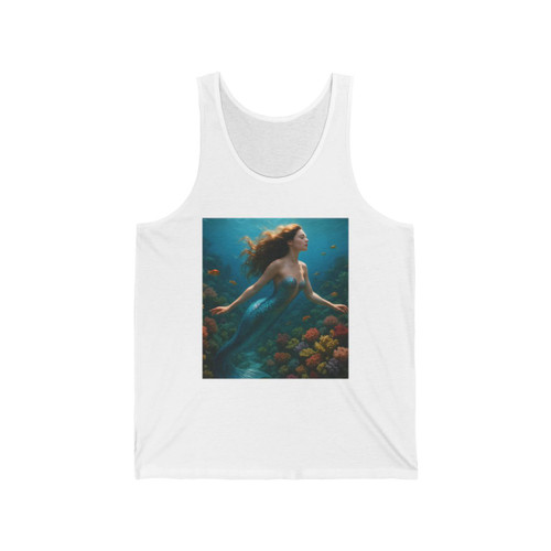 Ethereal Ocean Dance - Unisex Jersey Tank