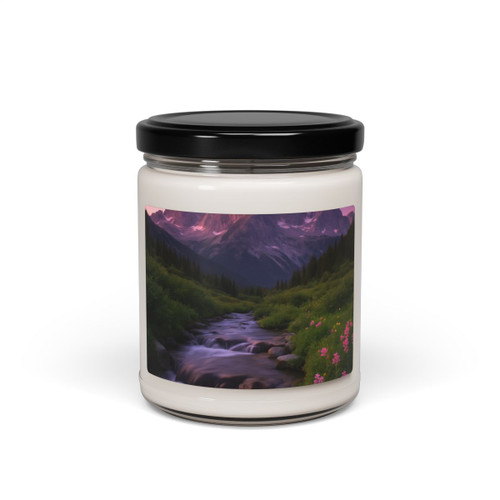 Serene Mountain Retreat - Scented Soy Candle, 9oz