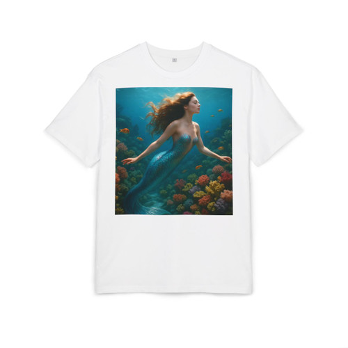 Ethereal Ocean Dance - Unisex Heavy Oversize Tee